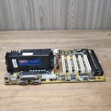 ABIT BH6 V1.02 Intel 440BX Slot 1 Motherboard Celeron 400MHz Vintage PC picture