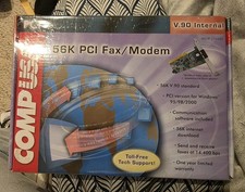 Brand New COMP USA 274406 56k PCI Fax/Modem Sealed V.90 Internal U9 picture