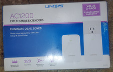Linksys RE6350 AC1200 Dual-Band Wi-Fi Range Extender 2 Pack - Open Box (O-20104) picture