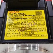 A06B-0213-B200#0100 Fanuc Servo Motor NEW Fast Shipping By DHL/FedEx picture