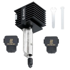 Upgrade A1 Hotend Print Head High Temperature Hardened Steel Nozzle Hot End w... picture