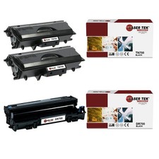 3Pk LTS TN-700 DR-700 Compatible for Brother HL 7050 7050N Toner and Drum Unit picture