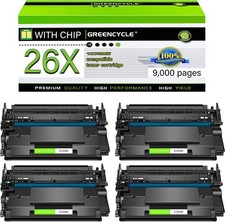 GREENCYCLE CF226X Black Toner Lot Fit for HP 26X MFP M426 M426dw M426fdn M426fdw picture