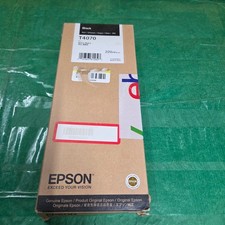 Genuine Epson T4070 T407011 Black Ink 220ml Stylus Pro 9000 Exp 10/2019 picture