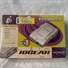Vintage  IOGEAR GUC2000L MiniDock USB Port Replicator NEW Sealed picture