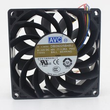 1pcs AVC DB09225B48U 9225 9CM 48V 0.26A PWM Cooling Fan Axial Fan 4 wire picture