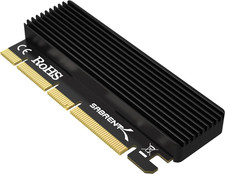M.2 Nvme SSD to Pcie X16/X8/X4 Adapter Card with Aluminum Heatsink picture