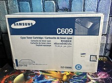 Genuine Samsung Electronics CLT-C609S/SEE Cyan 7K Yield Toner (SU086A) picture