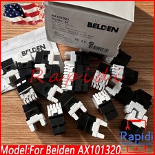24 *For Belden AX101321 Black Category 6 KeyConnect RJ45 Unshielde Jack Module picture