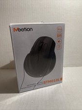 MEETION Ergonomic Wireless Vertical Mouse Backlit Rechargeable Bluetooth BTM010L picture
