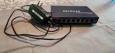 NETGEAR ProSafe GS108 8-Port Gigabit Ethernet Switch w power adapter EUC picture