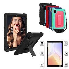 For Moxee 8 Tablet 2 8 inch Hybrid Case With Shoulder Strap,HD Screen Protector picture