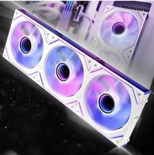 AsiaHorse Dawn Pro 120mm Case Fan, ARGB PWM 1850RPM / 68CFM Airflow, Forward & R picture