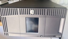 Dell PowerVault ML6000 w/ 2x LTO-6 FC Drives inclding rack rails and fibre cable picture