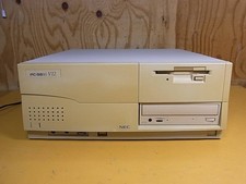 NEC PC-9821V12/S7RA CD HDD FD MSDOS 6.2 with power cord F/S 100V A/581 Japan picture