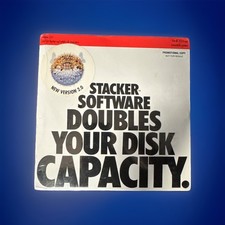VTG Stacker Computer Software Doubles Your Disk Capacity 2.0 1991 Factory Sealed picture