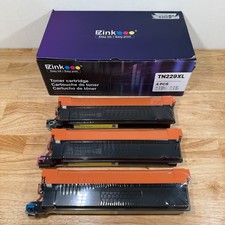 Replacement Ink for Brother TN229XL TN229 High Yield Toner 3pk Sealed NO YELLOW picture