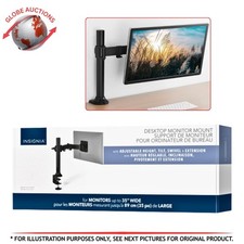Insignia Desktop Monitor Mount Adjustable Arm (Fits Monitor Up To 35 Inch) picture