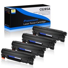 1-4PK CE285A Toner Cartridge for HP 85A Laserjet Pro M1136 M1137 P1109W Printer picture