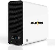 GOLDENMATE 1000VA/600W Lithium UPS Battery Backup & Surge Protector *NEW IN BOX* picture