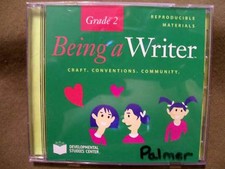 Being a Writer Gr. 2 Craft Conventions Community Reproducible Material (CD-ROM) picture