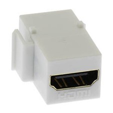 15 Pack of HDMI Keystone Coupler White picture