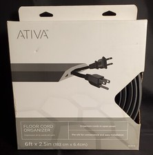 Ativa Floor Cord Organizer, designed to manage and protect cords in open areas. picture