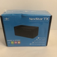 Vantec NexStar® TX Hard Drive Dock 2.5”/3.5” SATA 6Gbps SSD/HDD. Factory Sealed. picture