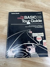 Vintage 1985 Original Radio Shack The Official BASIC09 Tour Guide 26-3189 BASIC picture