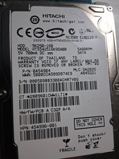 Hitachi 5K250-160 HTS542516K9SA00 160GB Laptop Hard Drive 2.5