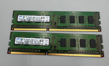 Lot Of2 Samsung DDR3 4GB (2 x 2GB = 4GB)PC3 10600U MHz RAM Memory Excellent/Big picture
