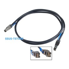 12G External Mini SAS HD SFF-8644 to SFF-8644 Cable, 100 Ohms 2 Meter(6.6ft) picture