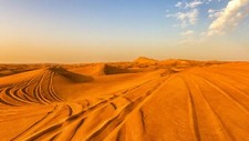 Landscape nature desert dunes Custom Gaming Mat Desk picture