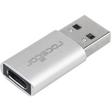 Rocstor Y10A207A1 USB 3.0 to USB-C Adapter 1.34ft Gray picture