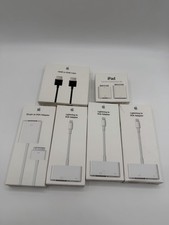 Apple 30 Pin & Lightning Adapter Accessory Lot HDMI VGA Camera Connection Kit picture