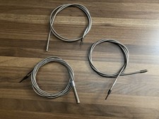 LOT OF 3 RIKO BRAND FIBER OPTIC CORDS CABLES 2x FGTX-610 & 1x FGR-810 picture