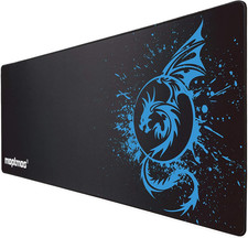 Extended Gaming Mouse Pad XL Desk Mat Fly Dragon Non-Slip Base PC Laptop picture