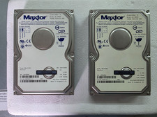 Lot of 2, Maxtor DiamondMax 10 160GB IDE PATA 3.5 Hard Drives 6L160P0 picture