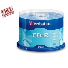 High-Quality 52X CD-R Blank Discs 700MB - 50 Pack Spindle for Fast Recording picture