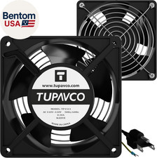 Network Cabinet Fan (Dual 2Pc Kit for Server Rack Cooling) Pair of Roof Rackmoun picture