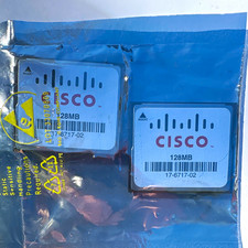 Cisco 128MB CompactFlash Memory -Lot of 2. MPN 17-6717-02 UGB30SHP-tests good picture