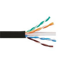 Icc ICCABR6EBK Cat6e Cmr Pvc Cable Black picture