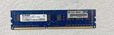 ELPIDA 4GB  EBJ41UF8BDW0-GN-F  2RX8 PC3-12800U-11-   HP-655410-150 picture