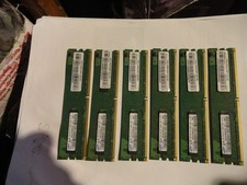 6-1GB 6GB  DDR2-800 DIMM Samsung M378T2863EHS-CF7 Memory RAM PC2-6400U-666-12-ZZ picture