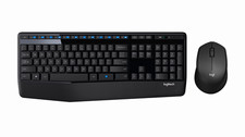 Logitech MK345 Wireless Keyboard & Mouse, Black (920-006481) picture