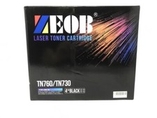 New TN760 12000 Pages 4 Packs Toner Cartridge picture