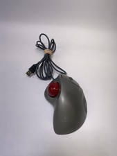 Logitech TrackMan Wheel T-BB18 USB Wired Optical Trackball Mouse Tested Working picture