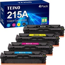 215A Toner Cartridges 4 Pack (with Chip) For HP Color Pro MFP M182nw MFP M183fw picture