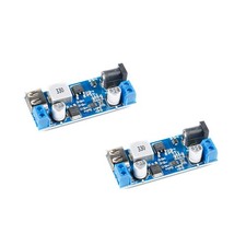 2 PCS XY3606 DCDC Buck Power Converter 9V36V To 5V Step Down LM2596S USB picture