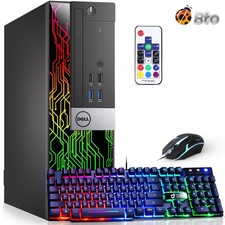 Dell Dell OptiPlex with RGB Panel Intel i5 Quad-Core 6th Gen. 256GB SSD picture